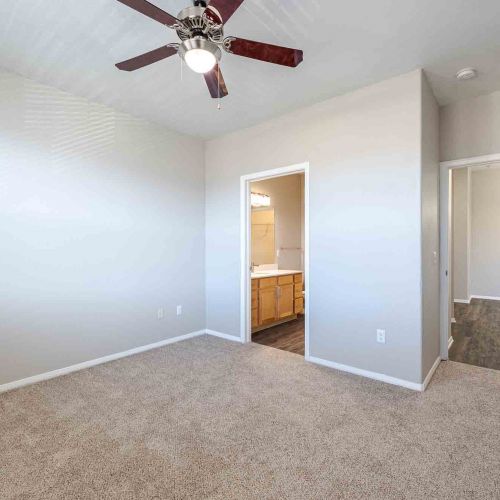 Cozy bedroom at Jackson Creek
